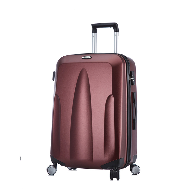 Spinner Wheel Hard Side Carry on Luggage with Hand Zipper TSA Lock and 210D Polyester Lining Business Travel Bag