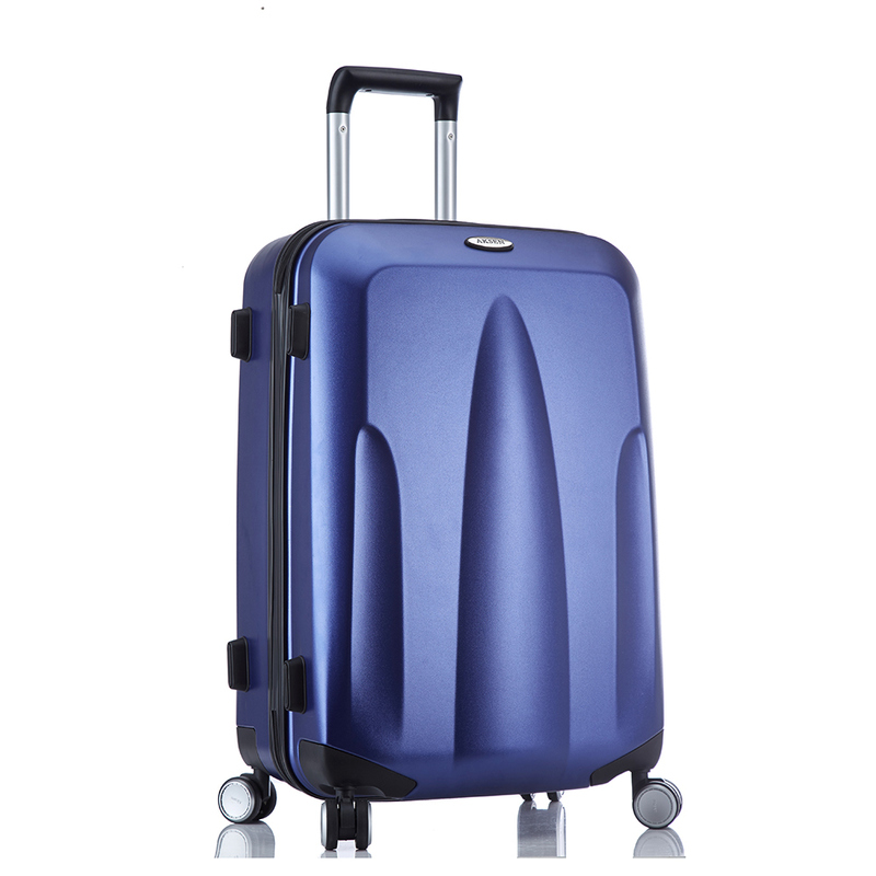 Spinner Wheel Hard Side Carry on Luggage with Hand Zipper TSA Lock and 210D Polyester Lining Business Travel Bag