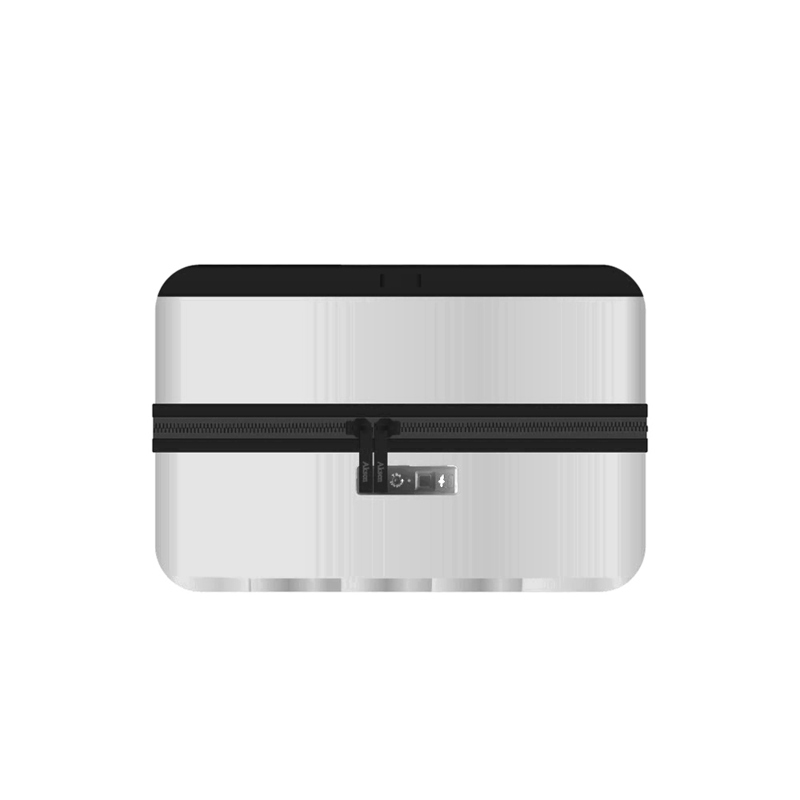 Fashion TSA Lock White Wide Trolley Business Travel Luggage Sets with Mute Wheels and Large Capacity