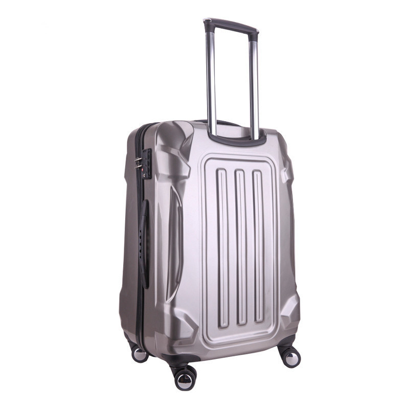 OEM Luxury Urban Hard Case Carry On Bolsa De Rodinha Infantil Plastic Travelling Trolley Black Suitcases Luggage