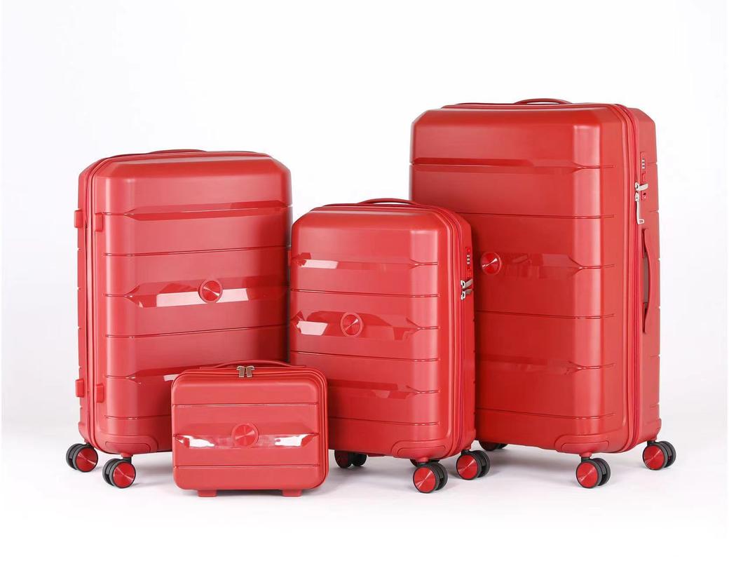Large Capacity Durable Versatile PP Travel Luggage Sets with Lock Yes Eco-Friendly Light Weight Suitcase Set