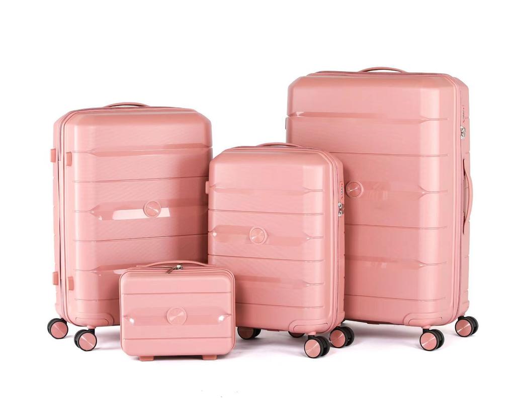 Large Capacity Durable Versatile PP Travel Luggage Sets with Lock Yes Eco-Friendly Light Weight Suitcase Set