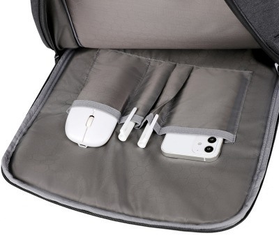 Lightweight Black Anti-Theft Waterproof Laptop Backpack for Business Casual Oxford Material Customizable Logo USB Feature