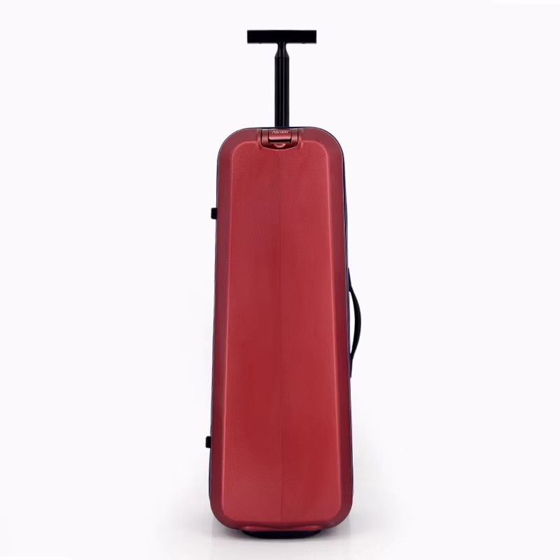 Aluminum Telescopic Rod Professional Badminton Storage Trolley Suitcase with Custom Zipper and Eco-Friendly Hard Shell