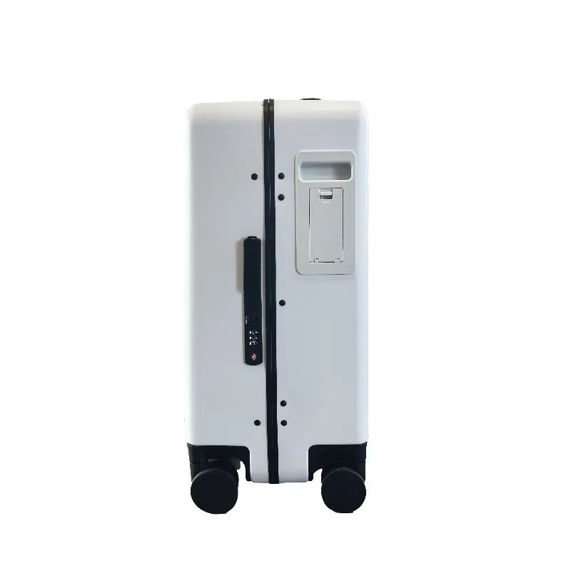 Smart Riding Luxury PC Material Carry-On Automatic Remote Control Spinner Caster Travel Luggage Suitcase for Business Trips