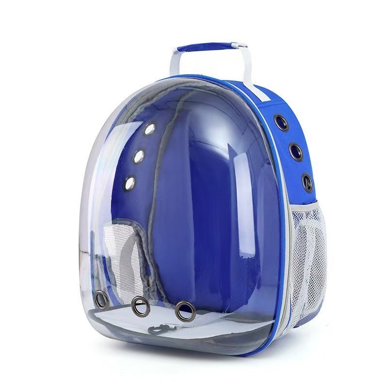 Explore the Great Outdoors with Your Furry Friend in Our Dual Strap Transparent Cat Backpack Comfortable and Portable