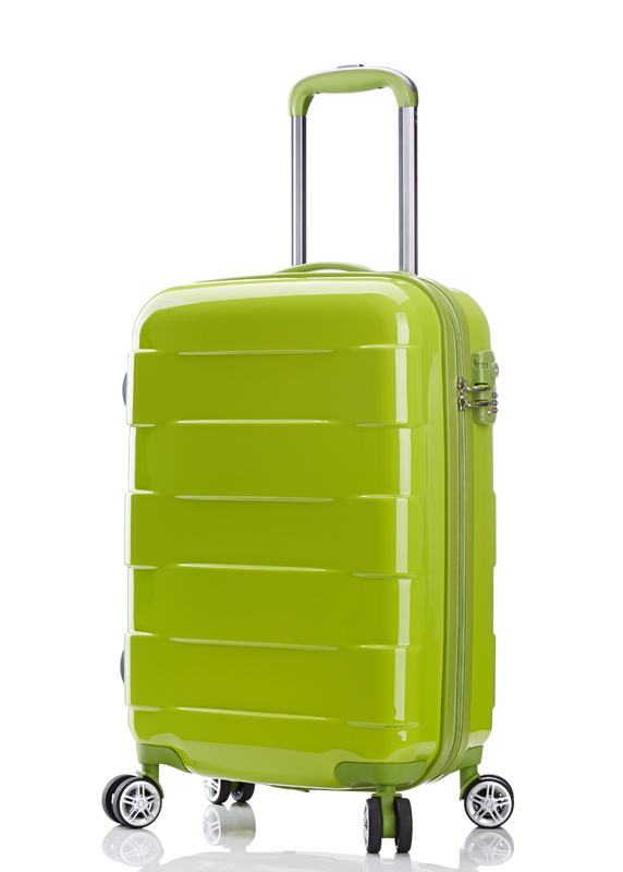 Upgrade Your Travel Essentials with Blue Luggage featuring Tsa Lock Durable PC Material and 360 Degree Spinner Wheels