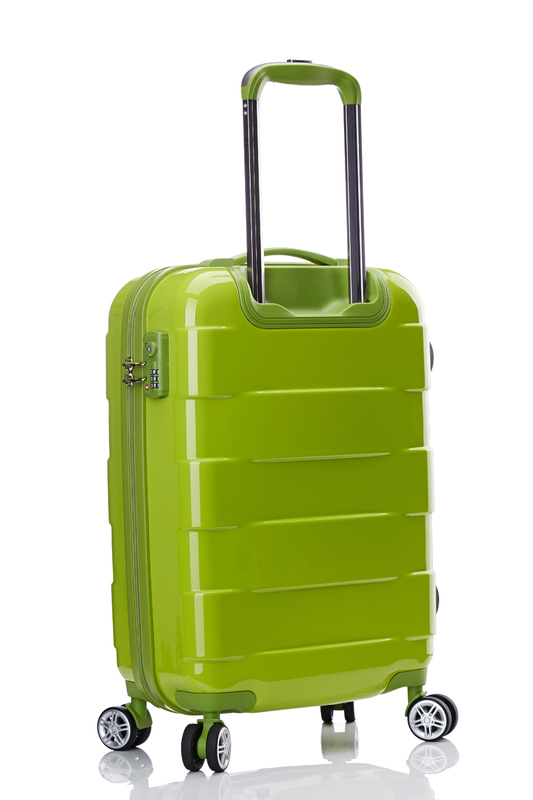 Upgrade Your Travel Essentials with Blue Luggage featuring Tsa Lock Durable PC Material and 360 Degree Spinner Wheels