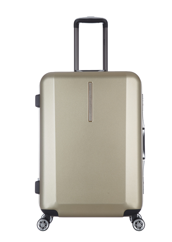 Luxury PC Aluminum Frame Business Trip Waterproof Carry On Suitcase Luggage with 360 Degree Spinner Wheel Hard Case