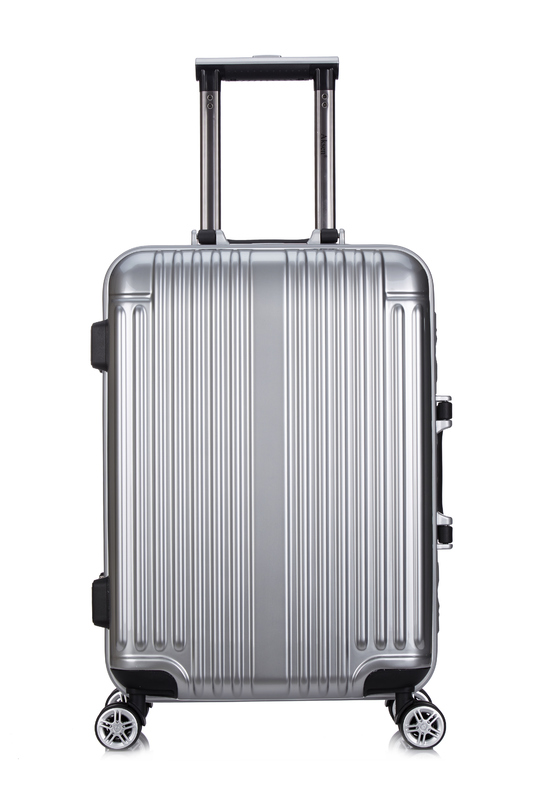 360 Degree Wheel Vintage PC Malet De Viaj Business Luggage Set 2 Pieces with Tsa Lock and Front Open Suitcases Luxury Style