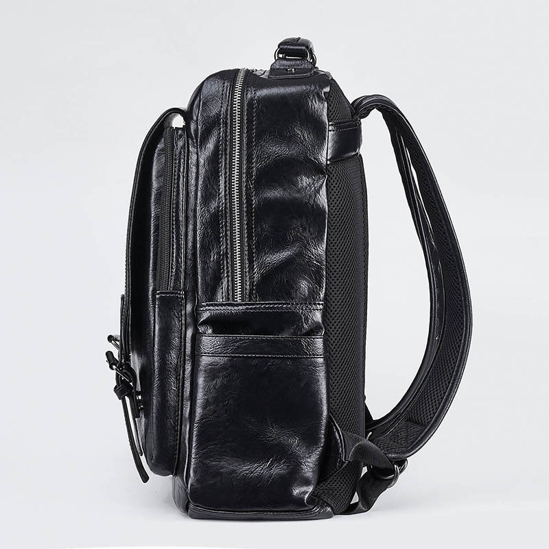 Cotton Lining Material Unisex Backpack with Ergonomic Design and Multiple Pockets Zipper Hasp Closure