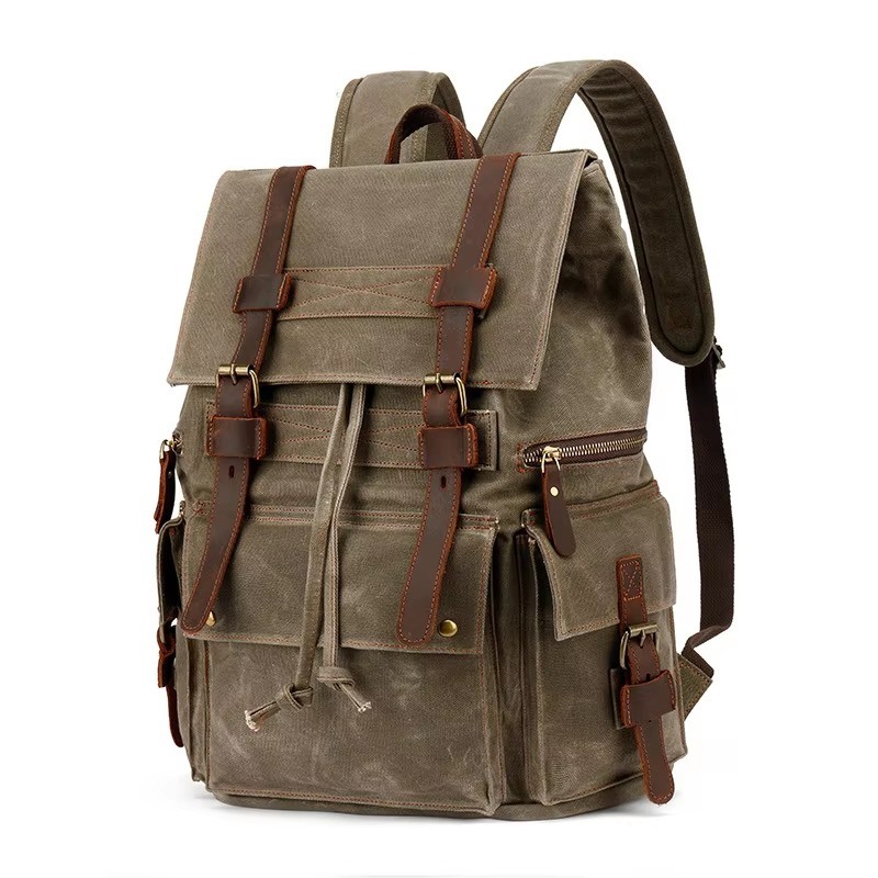 Oxford Main Material Backpack for Outdoor Travel Men's and Women's Laptop Bags capacity Softback Bag Pack