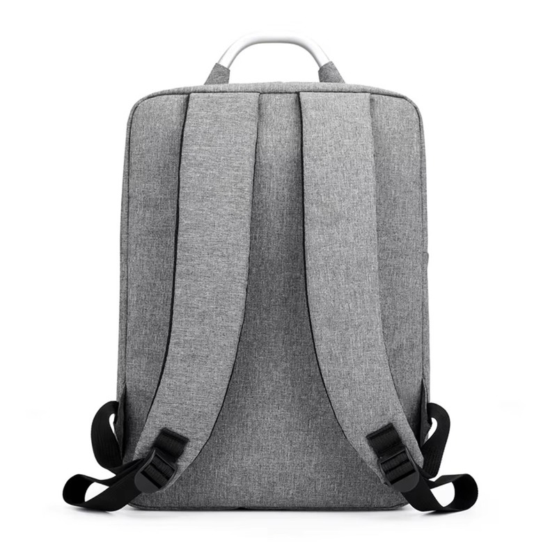 Customizable Logo Anti-Theft Grey Computer Backpack Perfect Business Laptop Bag for Colleagues and Frequent Travelers