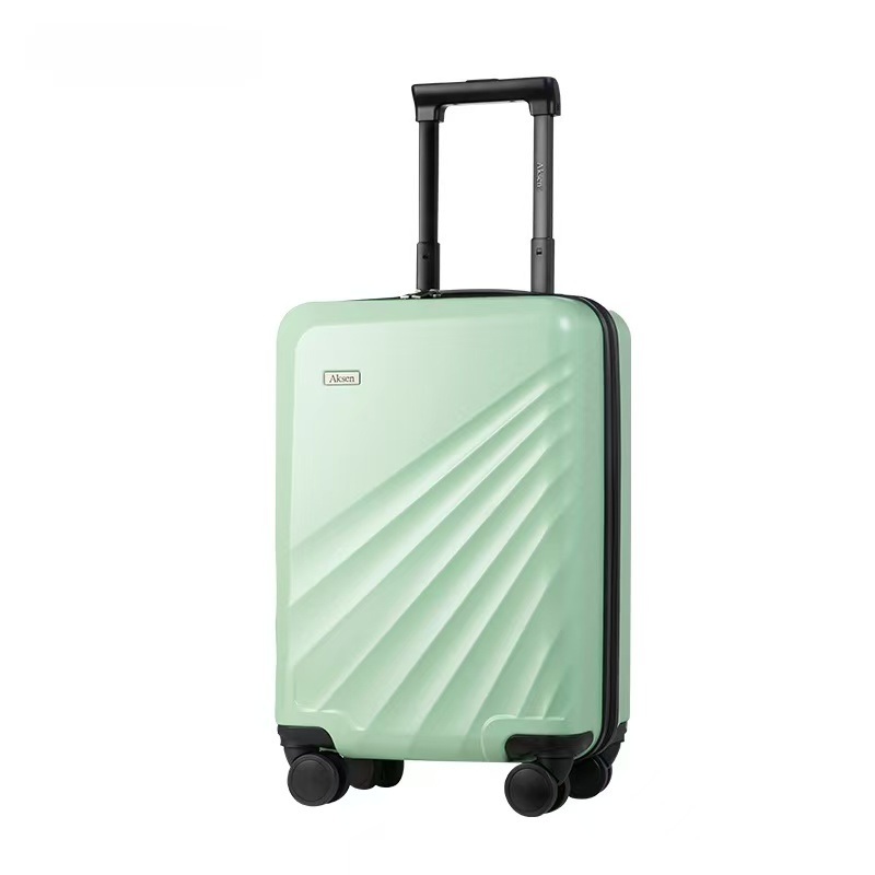 360° Rotating Wheels Fingerprint Spinner for Men Women Main Material PC PC Top-Notch Carry-On Luggage Suitcase Light Weight