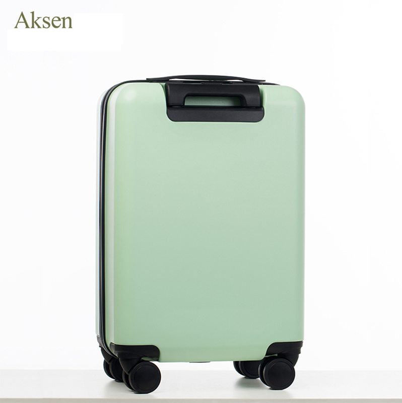 360° Rotating Wheels Fingerprint Spinner for Men Women Main Material PC PC Top-Notch Carry-On Luggage Suitcase Light Weight