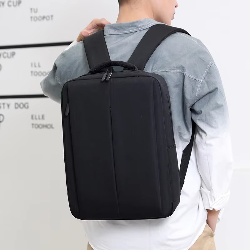 Zipper Closure Capacity Vintage Canvas Leather Backpack Light Weight and Casual for Men Women