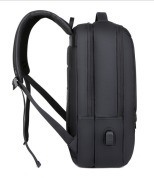 Customizable Logo Blue Black Anti-Theft Waterproof Nylon Lined Laptop Backpack for Business Travel 20-39 Litre Capacity