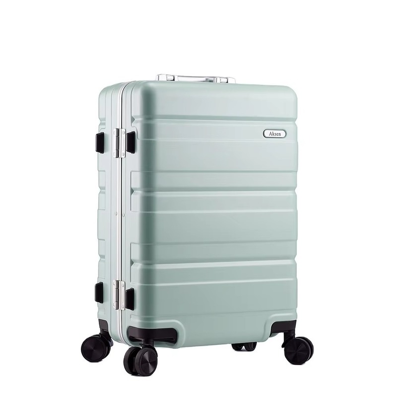 Outdoor Travel Suitcases with Soft Handle TSA Lock Luggage Lightweight Portable PC Trolley Case and Durable Aluminum Frame