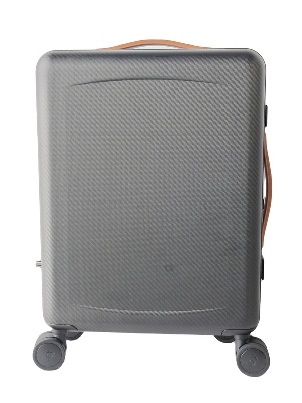 Customized Carry-On Suitcase with TSA Lock Spinner Wheels One-Piece Molded Carbon Fiber Luggage Luxury Hard Shell Luggage