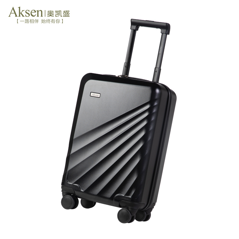 軽量指紋ロックと耐久性のある210Dポリエステル裏地付き、モダンでポータブルなPCラゲッジスーツケース、機内持ち込み用