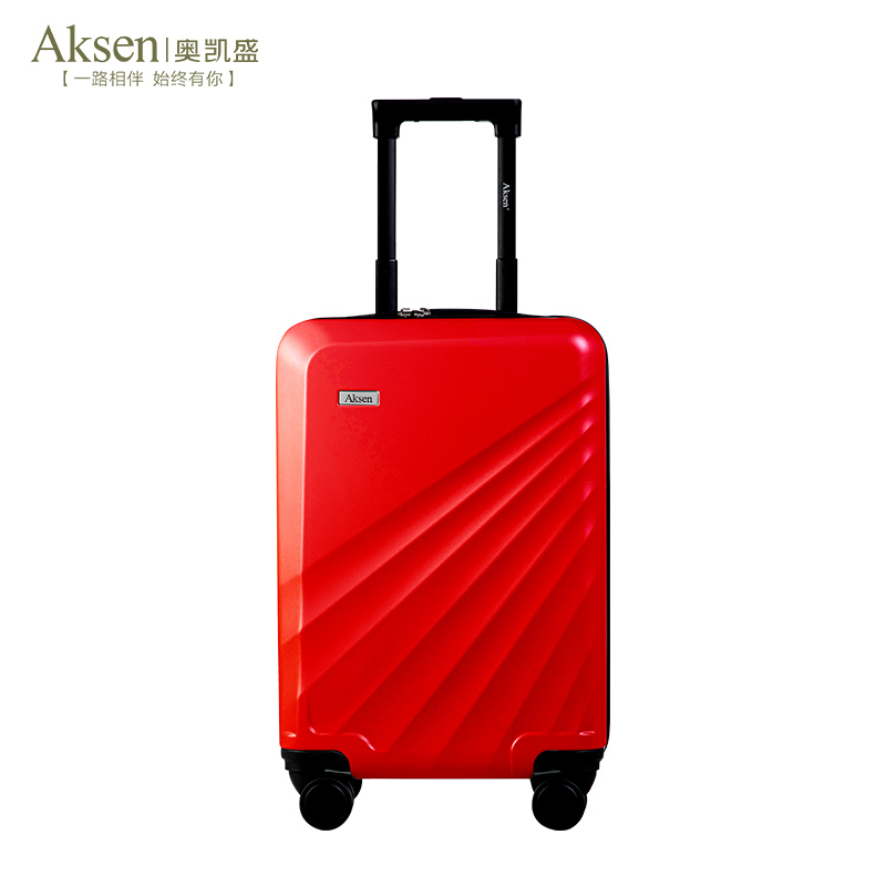 軽量指紋ロックと耐久性のある210Dポリエステル裏地付き、モダンでポータブルなPCラゲッジスーツケース、機内持ち込み用