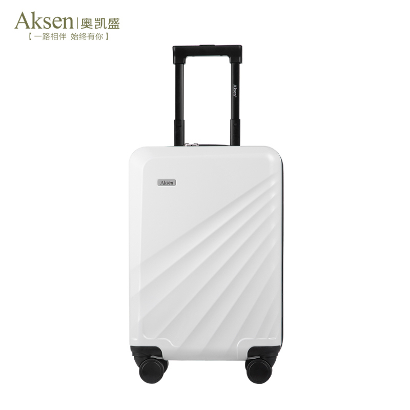 軽量指紋ロックと耐久性のある210Dポリエステル裏地付き、モダンでポータブルなPCラゲッジスーツケース、機内持ち込み用