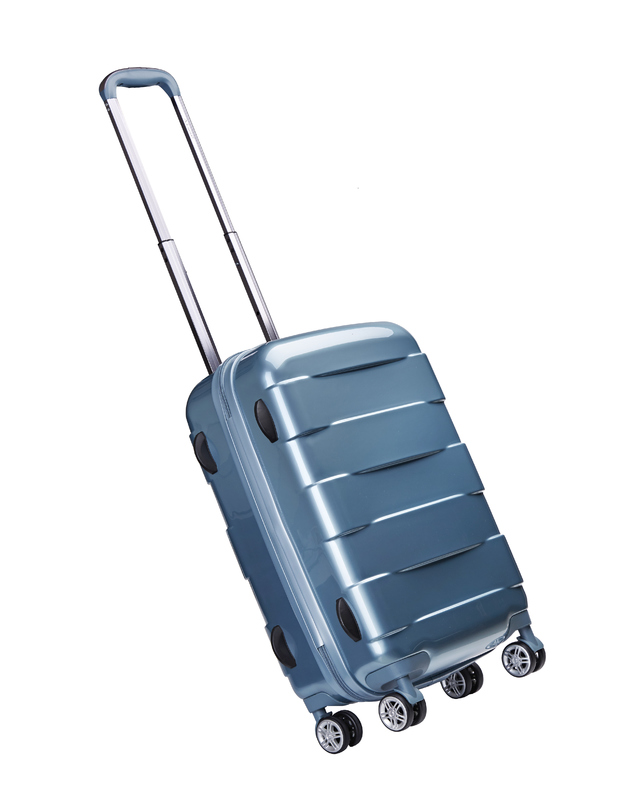 2pcs Luxury Hard PC Luggage Set with 24