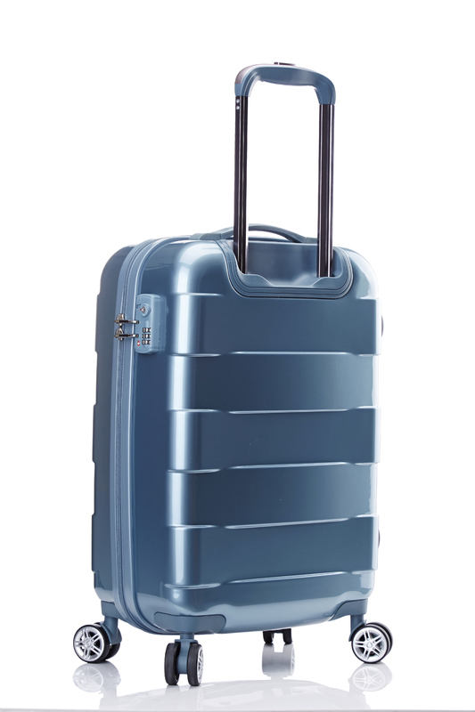 2pcs Luxury Hard PC Luggage Set with 24