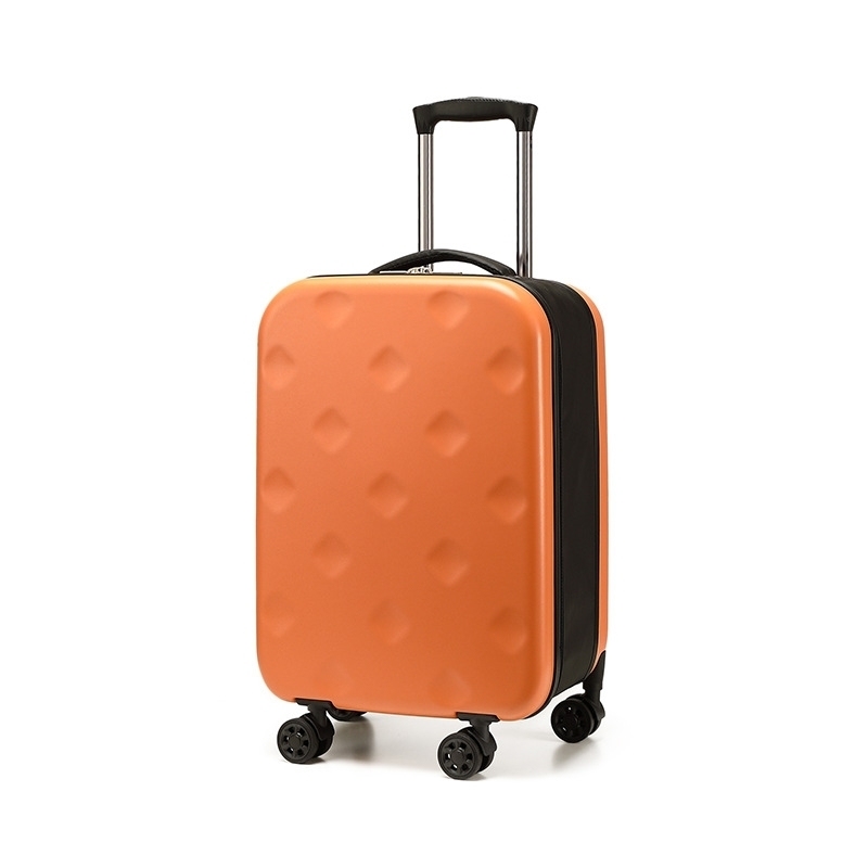 4*360 Degree Silent Wheel PC Hard-shell Suitcase Environmentally Friendly Trolley Case Renewable Materials Carry-on Luggage