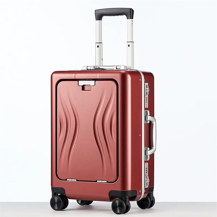 Universal Spinner Wheels Luxus-Fahrerkabine Business-Koffer mit TSA-Sperre und Anti-Diebstahl Front offenen Design