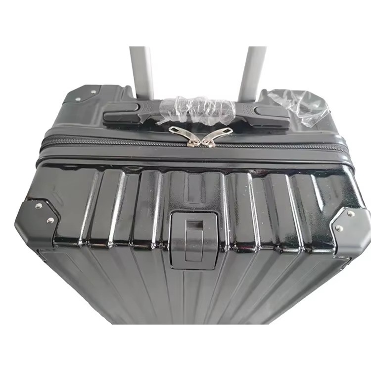 Lightweight Multi-Functional PC Carry-On Luggage with Cup Holder and Hanger Lining 210D Polyester