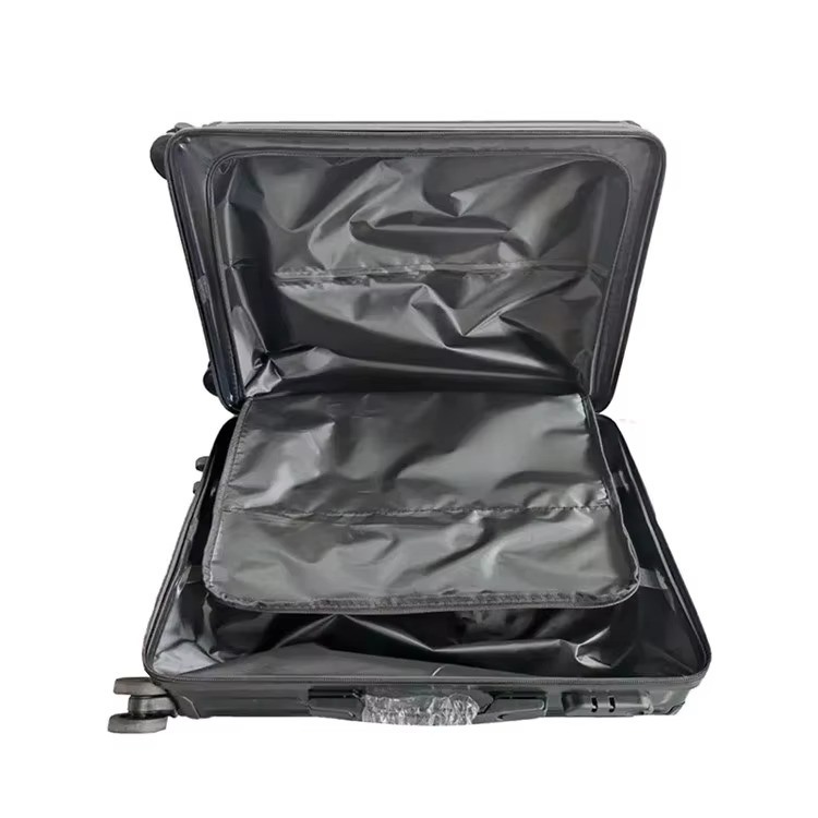 Lightweight Multi-Functional PC Carry-On Luggage with Cup Holder and Hanger Lining 210D Polyester