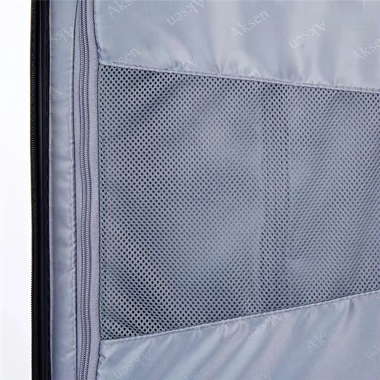 Purple Unisex ABS Luggage Set Customized Logo Accepted Excellent PC Carry-on Suitcases Simple Fashionable Classic Design