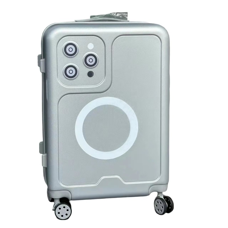 Customized Luxury Cabin Type PC Carry-On Case Durable Aluminum Suitcase for Outdoor Adventures