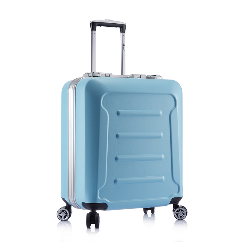 Aksen/OEM Logo Acceptable 18 Small Trolley Suitcases on Wheels Multi-Functional Lightweight and Portable for Unisex Travel
