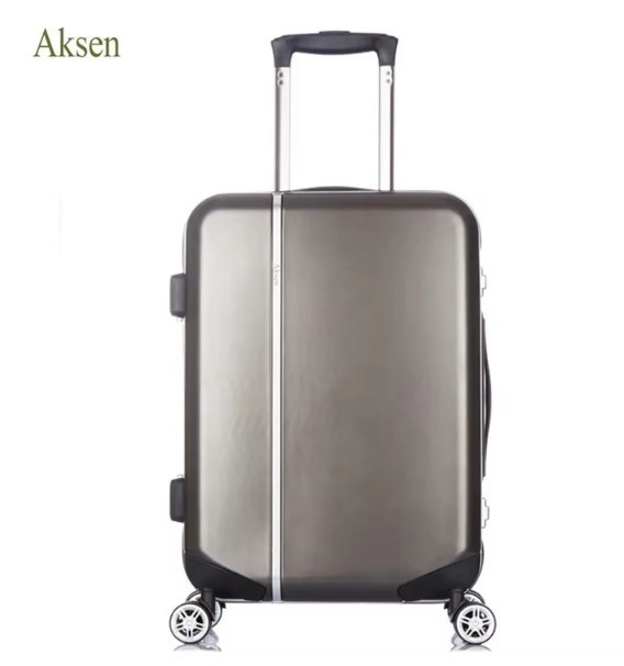 Water Resistant Crystal PC Transparent Trolley Suitcases in Red/Blue/Silver/Grey Colors for Water-Resistant Travel Needs