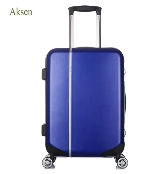 Water Resistant Crystal PC Transparent Trolley Suitcases in Red/Blue/Silver/Grey Colors for Water-Resistant Travel Needs