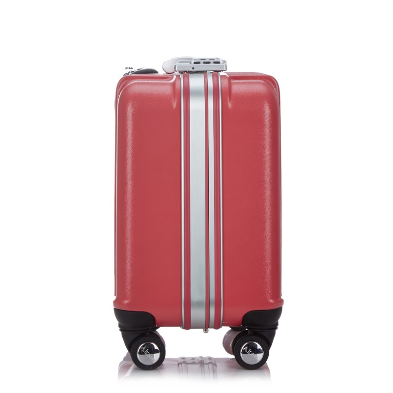 PC Trolley Case Classic Business Multipurpose Sports Suitcases Simple Fashionable Shirt Luggage OEM Small 4-Wheel Brown Tsa Lock