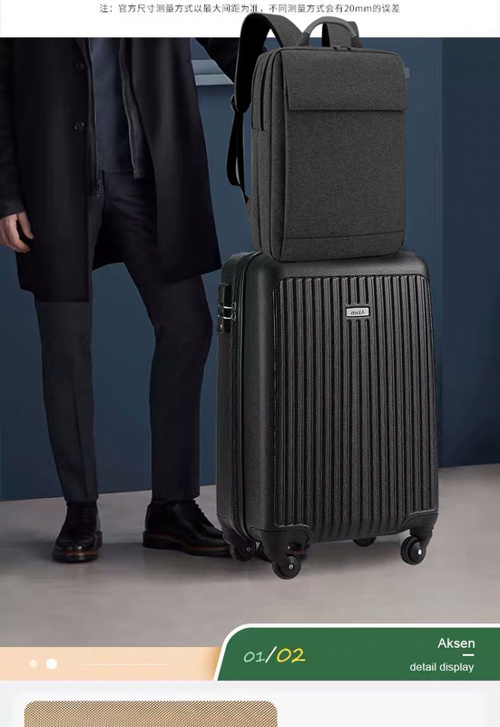 Sturdy Unisex Business Suitcase Luxury Hard Shell Carry-on Trolley Luggage with TSA Lock Best and Unisex Sturdy Suitcase