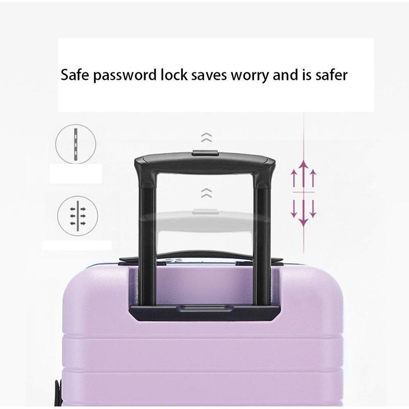 Upgrade Your Business Travel Experience with Extra-Large Capacity PC Luggage and 360-Degree Spinner Wheels