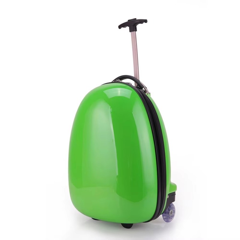 Travel Children Trolley Bag Lightweight Hard Shell Zipper Suitcase with Lock Yes and Kids Rolling Spinner Luggage