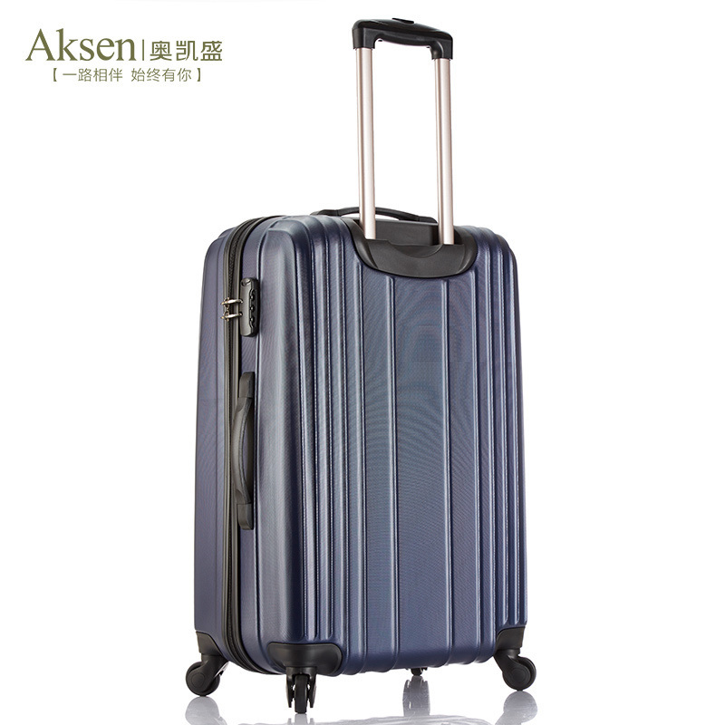 Stylish Classic Luggage Bag for Men and Women's Trips Durable Waterproof TSA Lock 210D Polyester Lining Universal Wheels