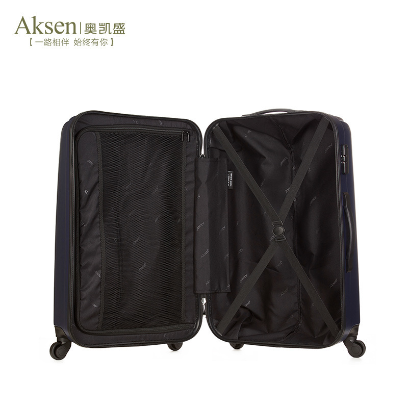 Stylish Classic Luggage Bag for Men and Women's Trips Durable Waterproof TSA Lock 210D Polyester Lining Universal Wheels