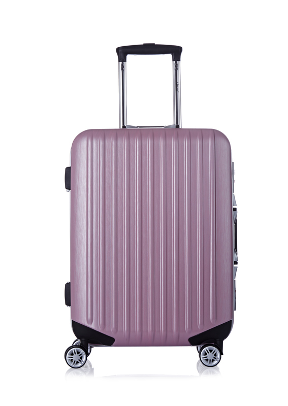 Unisex Travel Luggage Large Capacity 360° Wheels and Heavy-Duty Zippers with Fashionable Classic Polyester Bag