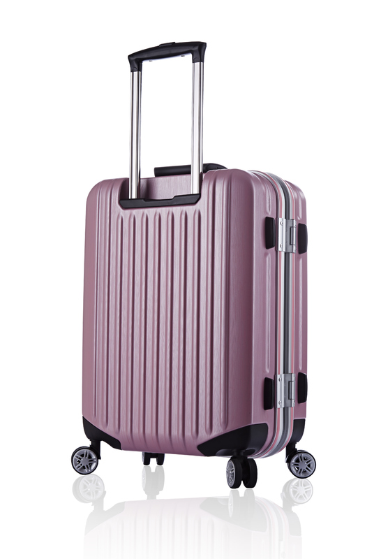 Unisex Travel Luggage Large Capacity 360° Wheels and Heavy-Duty Zippers with Fashionable Classic Polyester Bag