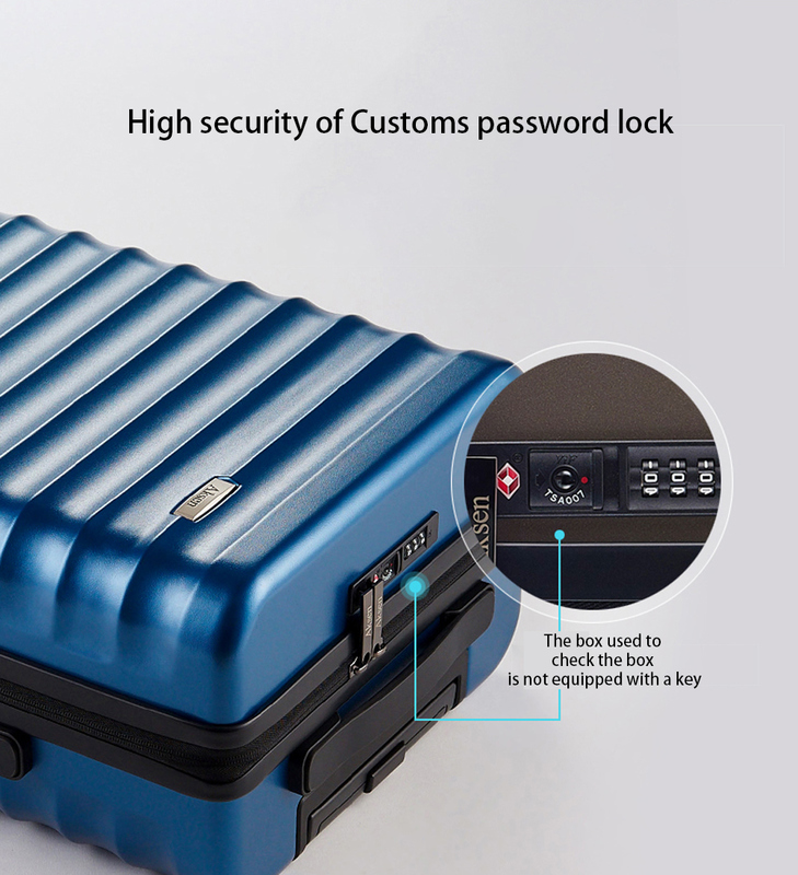 Drawbars Included and Durable Deep Green Textured Unisex Business Luggage Trolley Set Waterproof TSA Lock Carry-On Size