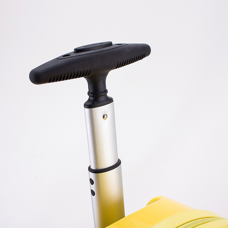 Yellow PC Kids Children School Luggage Suitcase Trolley Cabin Carry on Travel Waterproof Cartoon Pattern Pupil Luggage