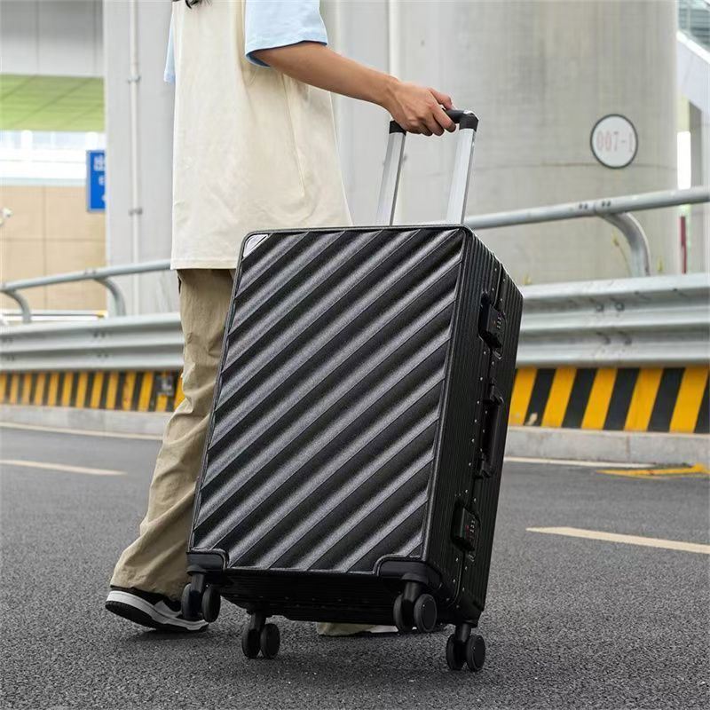 Unisex 2025 20-Inch 24-Inch Multifunctional Travel Password Luggage with TSA Customs Lock Light Weight Spinner Boarding Large Capacity