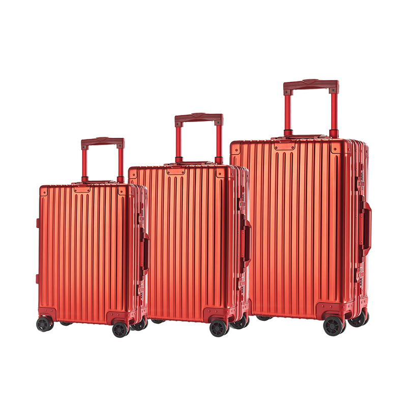 Modern Travel Companion TSA Lock and 360° Spinner Wheels on Lightweight Aluminum Frame Rolling Luggage for Holiday Trips