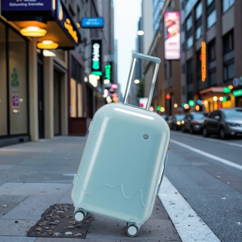 2025 Μοντέρνο Στυλ Γυναικεία Βαλίτσα Ταξιδίου 24 ιντσών από Υλικό ABS PC με Συνδυαστικό Κλείδωμα και Στιβαρούς Τροχούς 360°